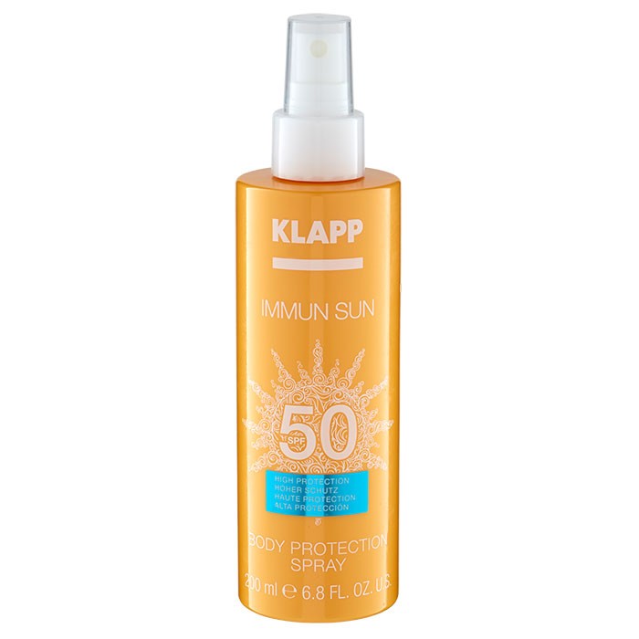 Солнцезащитный спрей для тела SPF 50 KLAPP Immun Sun