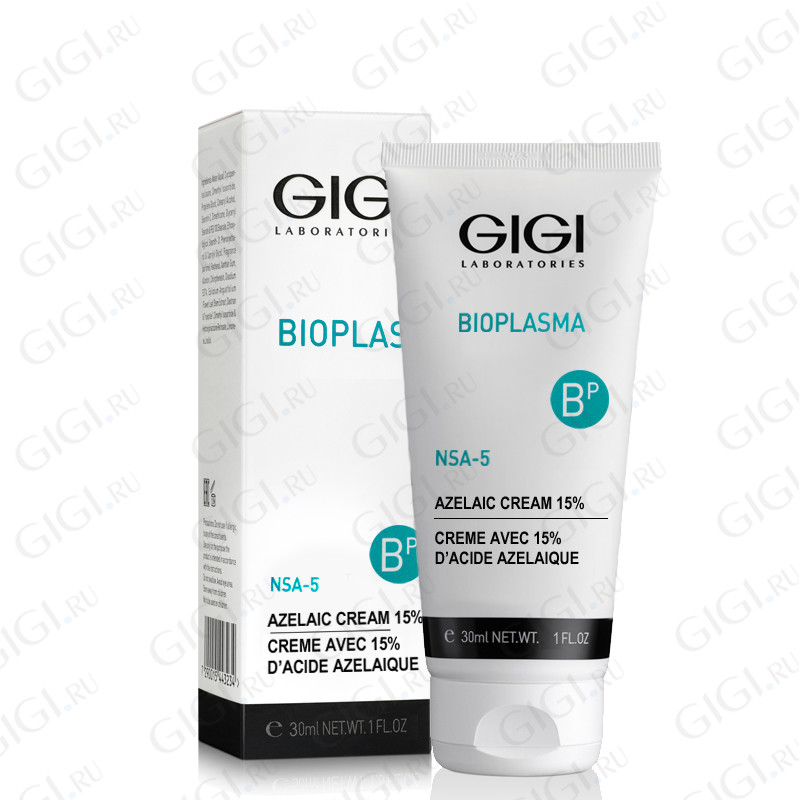 Крем с азелаиновой кислотой GIGI Bioplasma NSA-5 Azelaic Cream 15%