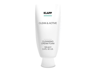 Очищающая крем-пенка KLAPP Clean and Active 100мл