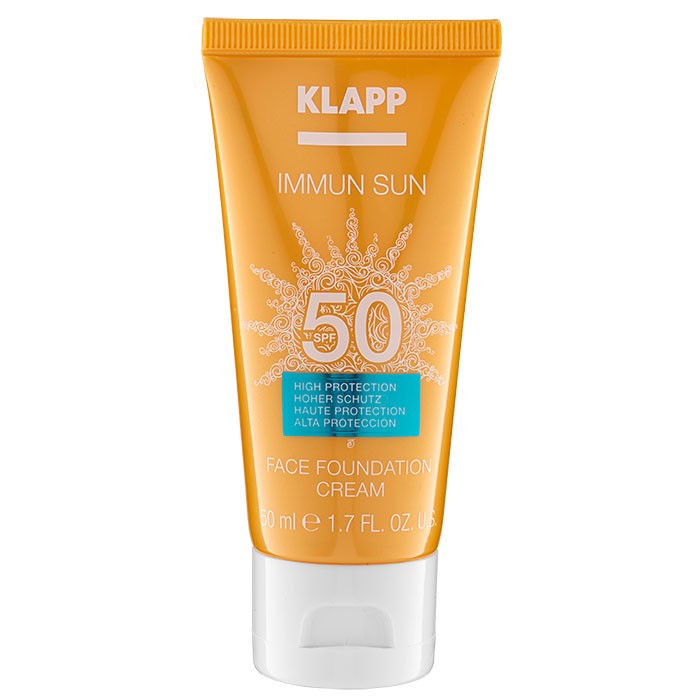 Солнцезащитный крем для лица с тональным эффектом IMMUN SUN SPF50 Face Foundation Cream 50мл