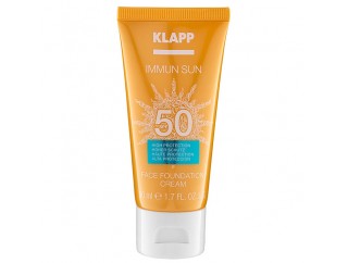 Солнцезащитный крем для лица с тональным эффектом IMMUN SUN SPF50 Face Foundation Cream 50мл