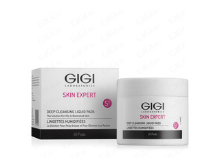 Очищающие диски GIGI Skin Expert Deep Cleansing Liquid Pads